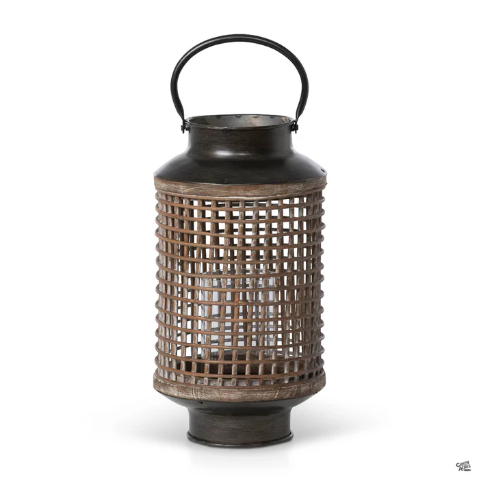 5286-wood-mesh-round-lantern-1.webp Wood Mesh Round Lantern