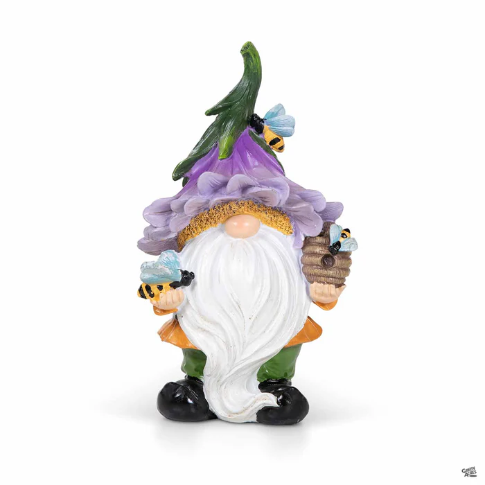 Gnome with Flower Hat